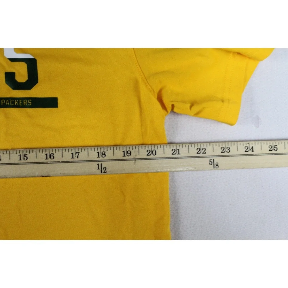 The Nike Yellow Men Shirt Packers Spell Out Dri Fit Training Equipment Large